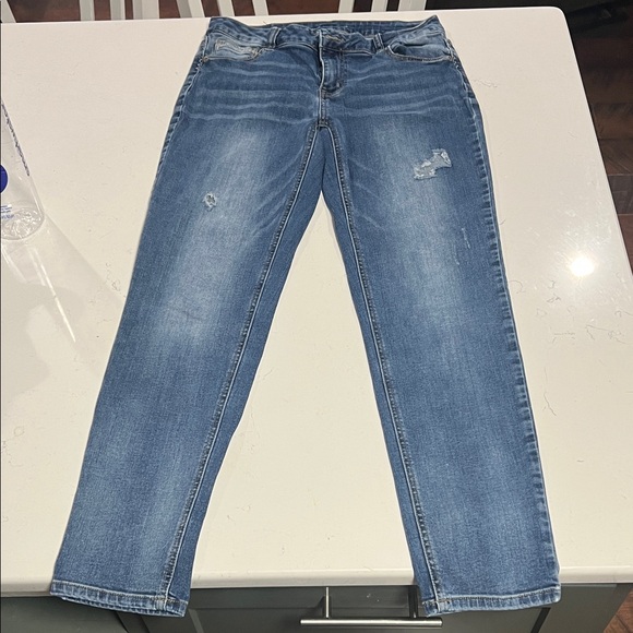 Classic Blue Women's Capris - Picture 1 of 5